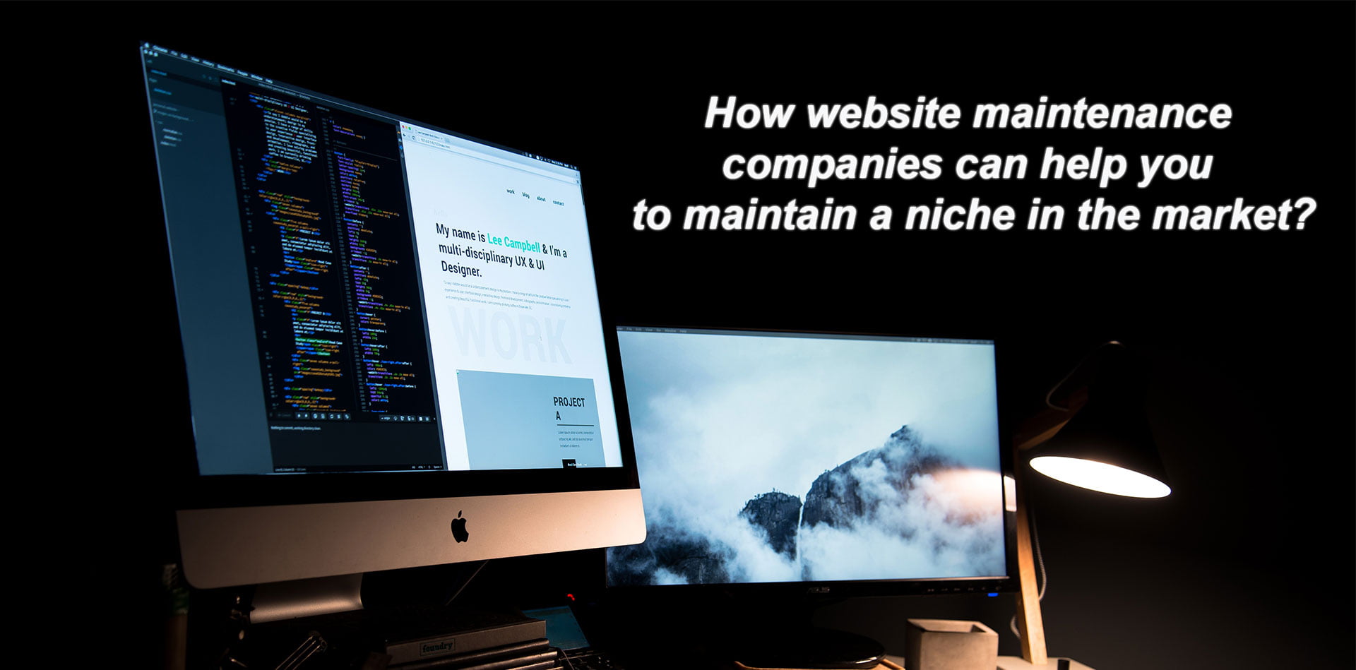 How website maintenance companies can help you to maintain a niche in the market?